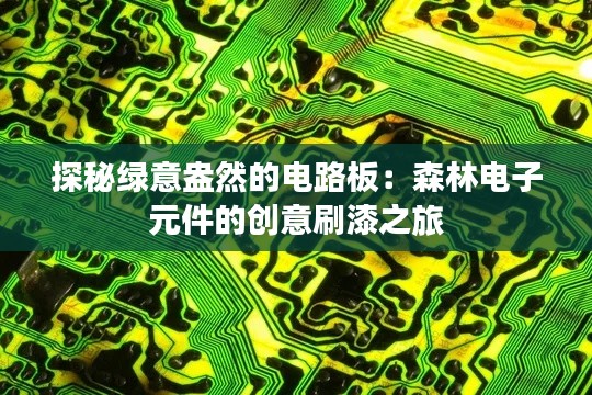 探秘绿意盎然的电路板:森林电子元件的创意刷漆之旅