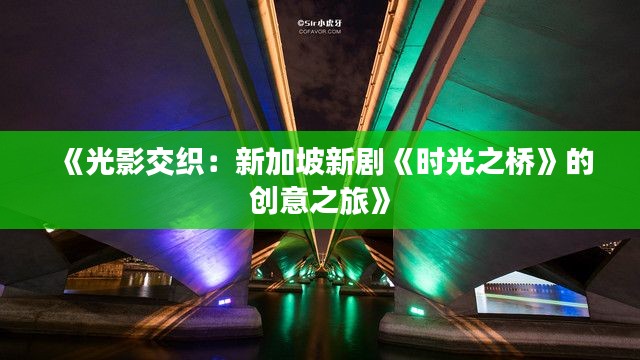 《光影交织:新加坡新剧《时光之桥》的创意之旅》
