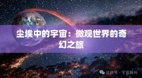 尘埃中的宇宙:微观世界的奇幻之旅