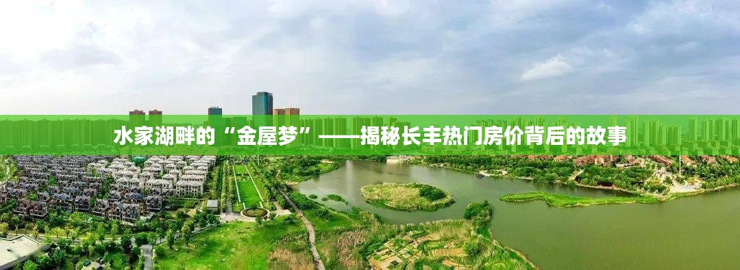 水家湖畔的“金屋梦”——揭秘长丰热门房价背后的故事