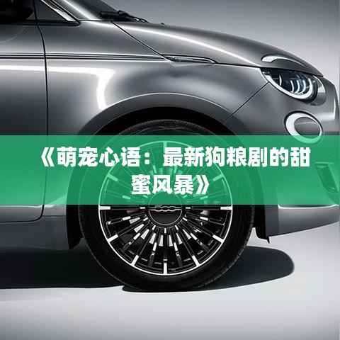 《萌宠心语:最新狗粮剧的甜蜜风暴》