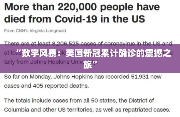 “数字风暴:美国新冠累计确诊的震撼之旅”
