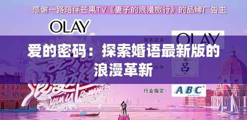 爱的密码:探索婚语最新版的浪漫革新