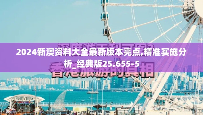 2024新澳资料大全最新版本亮点,精准实施分析_经典版25.655-5