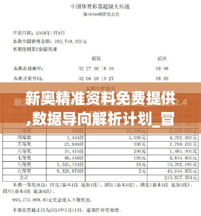 新奥精准资料免费提供,数据导向解析计划_冒险版29.616-8