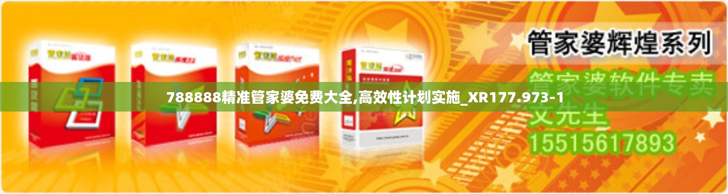 788888精准管家婆免费大全,高效性计划实施_XR177.973-1