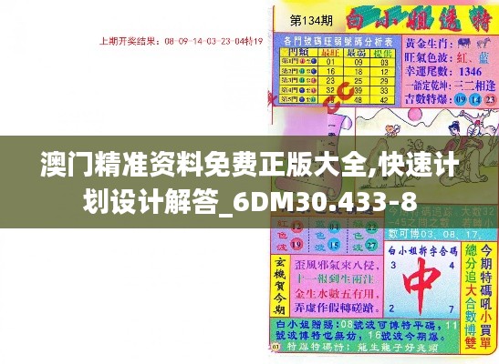 澳门精准资料免费正版大全,快速计划设计解答_6DM30.433-8