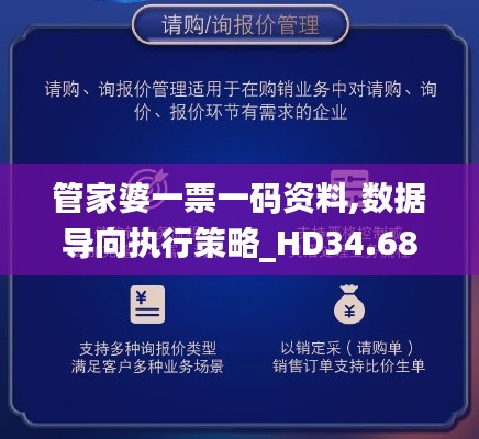 管家婆一票一码资料,数据导向执行策略_HD34.686-1