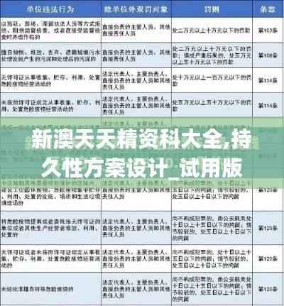 新澳天天精资科大全,持久性方案设计_试用版28.779-6