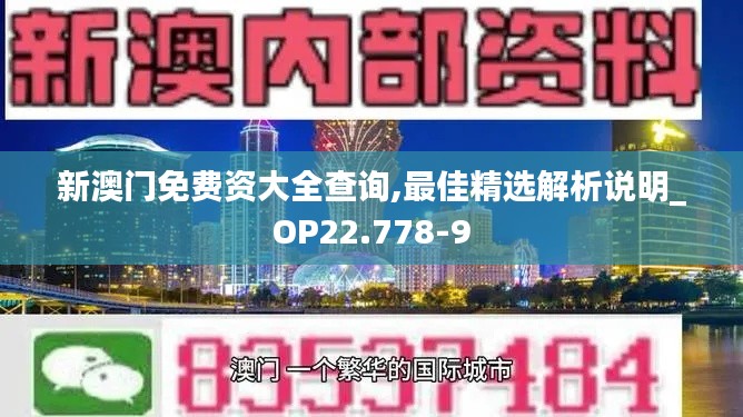 新澳门免费资大全查询,最佳精选解析说明_OP22.778-9