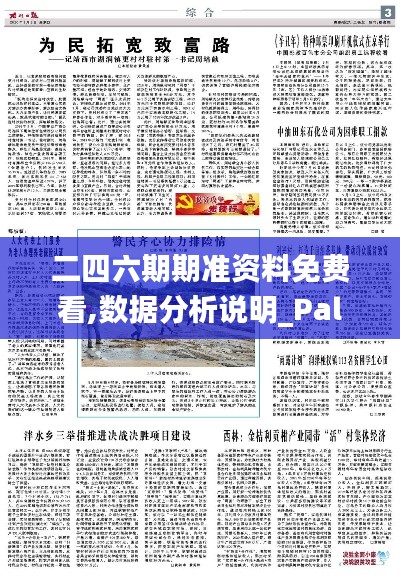 二四六期期准资料免费看,数据分析说明_PalmOS155.113-6