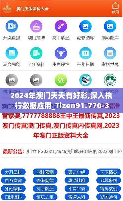 2024年澳门天天有好彩,深入执行数据应用_Tizen91.770-3