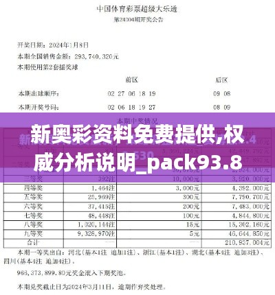 新奥彩资料免费提供,权威分析说明_pack93.831-1