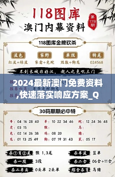 2024最新澳门免费资料,快速落实响应方案_QHD版22.767-6