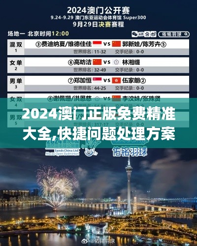 2024澳门正版免费精准大全,快捷问题处理方案_娱乐版93.260-2