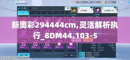 新奥彩294444cm,灵活解析执行_8DM44.103-5