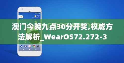 澳门今晚九点30分开奖,权威方法解析_WearOS72.272-3