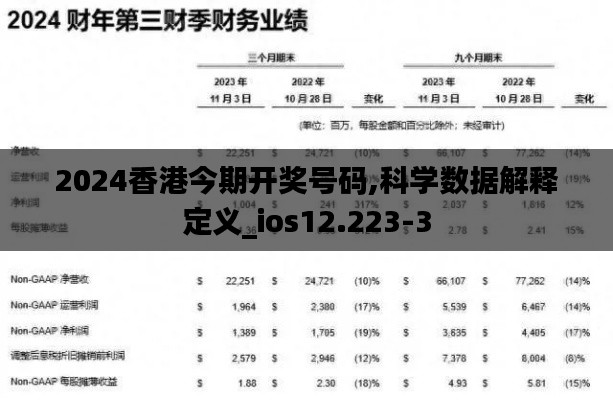 2024香港今期开奖号码,科学数据解释定义_ios12.223-3