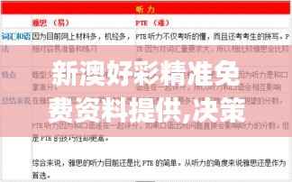 新澳好彩精准免费资料提供,决策资料解析说明_特供版170.975-9