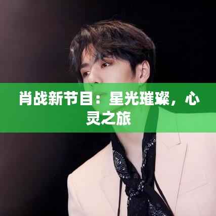 肖战新节目：星光璀璨，心灵之旅
