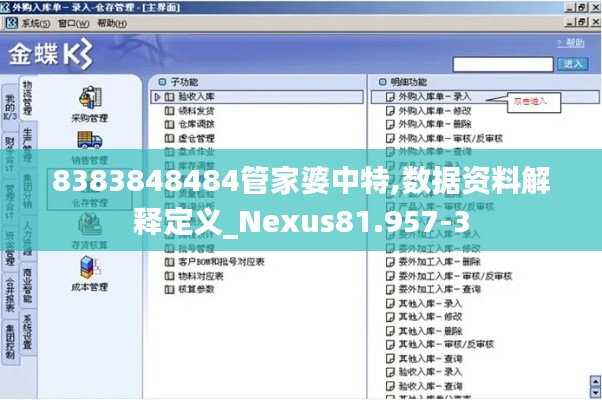 8383848484管家婆中特,数据资料解释定义_Nexus81.957-3