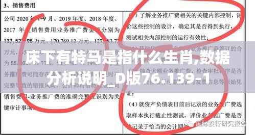 床下有特马是指什么生肖,数据分析说明_D版76.139-1