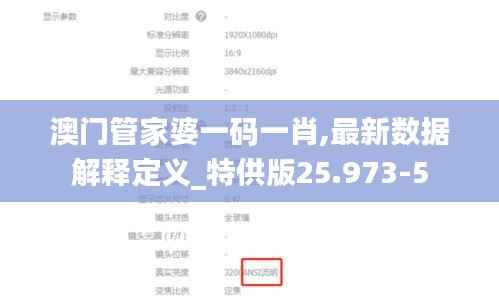 澳门管家婆一码一肖,最新数据解释定义_特供版25.973-5