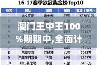 澳门王中王100%期期中,全面计划解析_MR43.567-1
