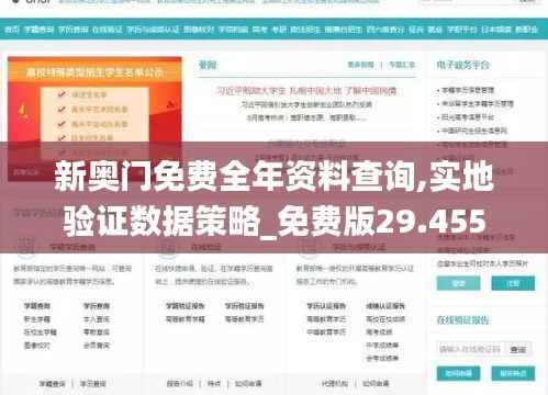 新奥门免费全年资料查询,实地验证数据策略_免费版29.455-8