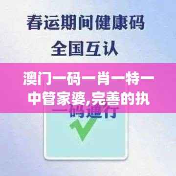 澳门一码一肖一特一中管家婆,完善的执行机制分析_安卓版23.739-3