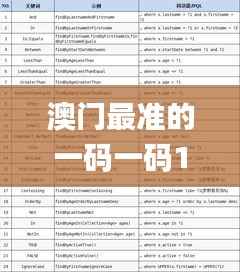 澳门最准的一码一码100准,实地分析解释定义_V28.391-2