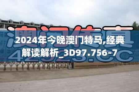 2024年今晚澳门特马,经典解读解析_3D97.756-7