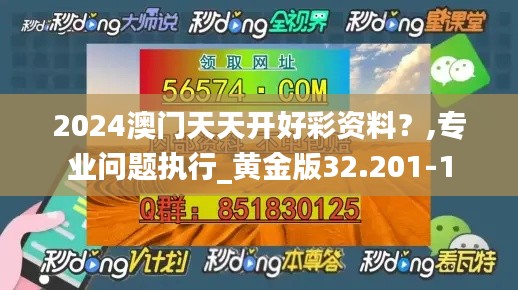 2024澳门天天开好彩资料?,专业问题执行_黄金版32.201-1