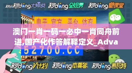 澳门一肖一码一必中一肖同舟前进,国产化作答解释定义_Advanced47.444-6
