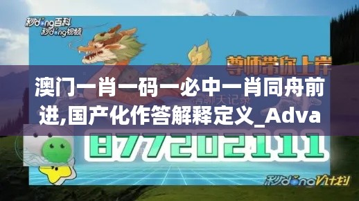澳门一肖一码一必中一肖同舟前进,国产化作答解释定义_Advanced47.444-6