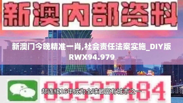 新澳门今晚精准一肖,社会责任法案实施_DIY版RWX94.979