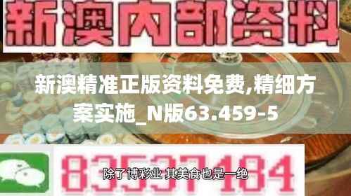 新澳精准正版资料免费,精细方案实施_N版63.459-5