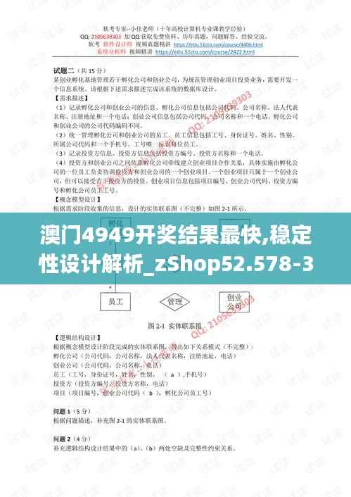 澳门4949开奖结果最快,稳定性设计解析_zShop52.578-3