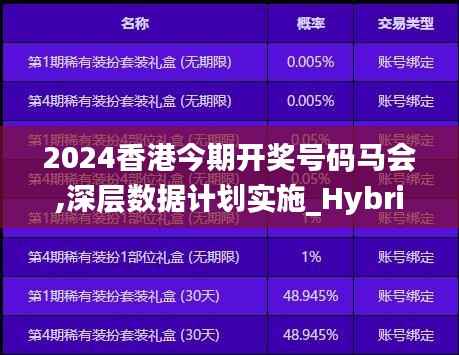 2024香港今期开奖号码马会,深层数据计划实施_Hybrid45.521-1