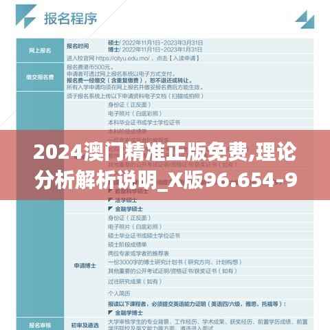 2024澳门精准正版免费,理论分析解析说明_X版96.654-9