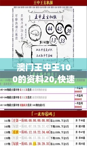 澳门王中王100的资料20,快速实施解答策略_Advanced92.445-6