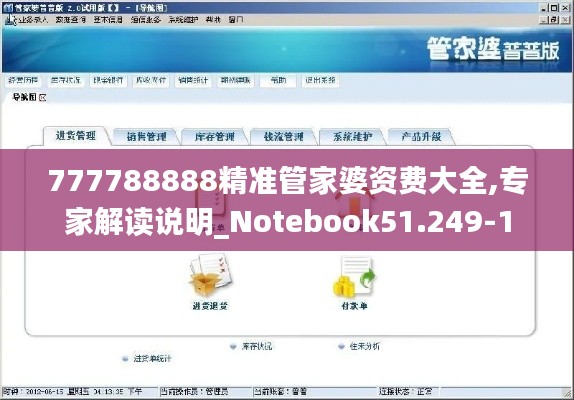 777788888精准管家婆资费大全,专家解读说明_Notebook51.249-1