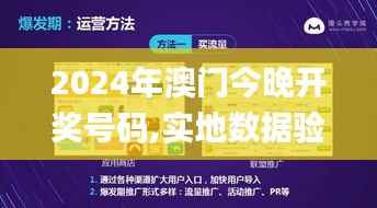 2024年澳门今晚开奖号码,实地数据验证策略_特供版14.821-6