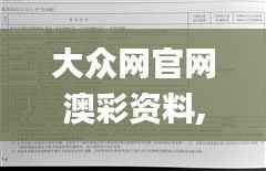 大众网官网澳彩资料,最新调查解析说明_复古版16.369-3