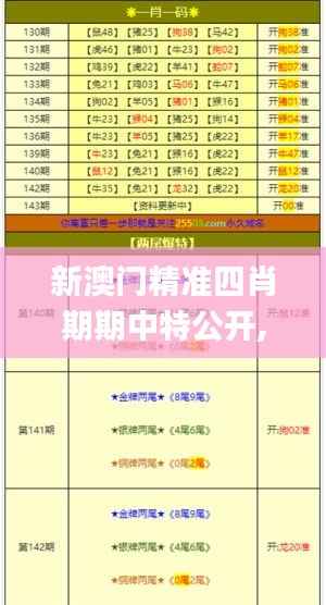 新澳门精准四肖期期中特公开,诠释分析定义_eShop126.620-5