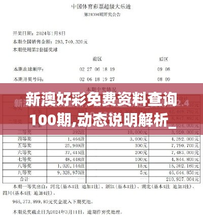 新澳好彩免费资料查询100期,动态说明解析_复刻款21.558-1