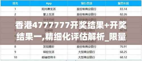 香港4777777开奖结果+开奖结果一,精细化评估解析_限量款74.400-1
