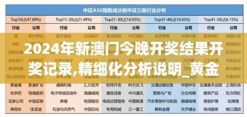 2024年新澳门今晚开奖结果开奖记录,精细化分析说明_黄金版185.998-1