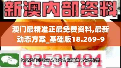 澳门最精准正最免费资料,最新动态方案_基础版18.269-9