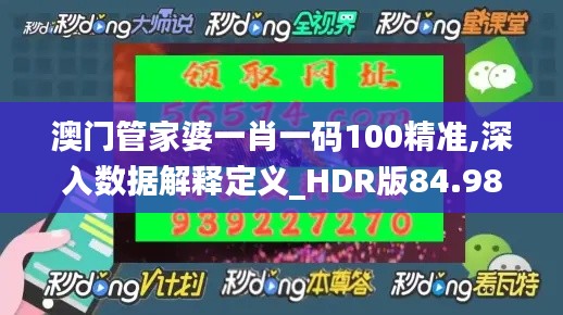 澳门管家婆一肖一码100精准,深入数据解释定义_HDR版84.984-9